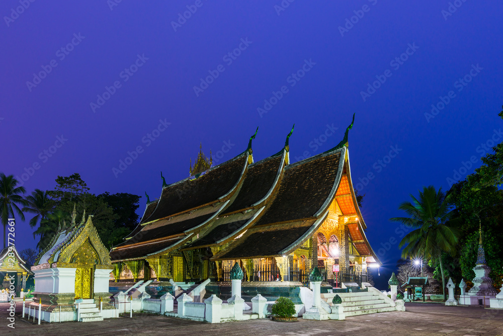 Fototapeta premium Wat Xieng Thong, a World herritage in laung Prabang,Laos