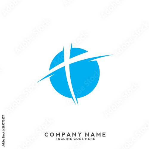 Church vector logo symbol graphic abstract template