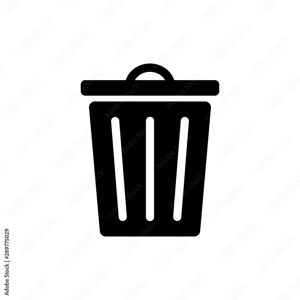 Trash can, resycle, clean symbol icon vector EPS 10 illustration Trash can, resycle, clean symbol icon vector EPS 10 illustration