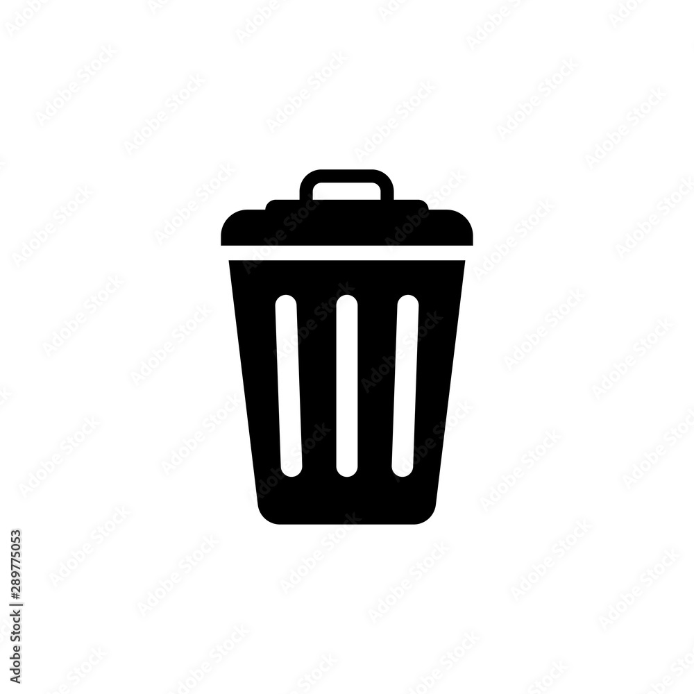 Trash can, resycle, clean symbol icon vector EPS 10 illustration Trash can, resycle, clean symbol icon vector EPS 10 illustration