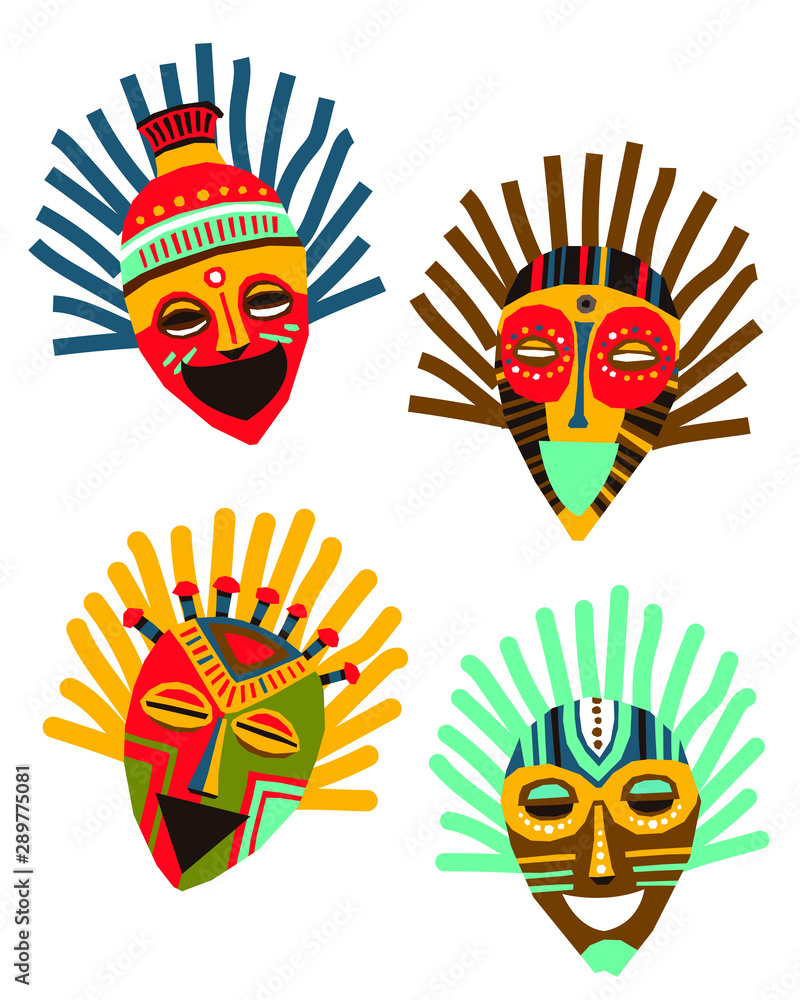 bacolod mask festival philippine landmark vector