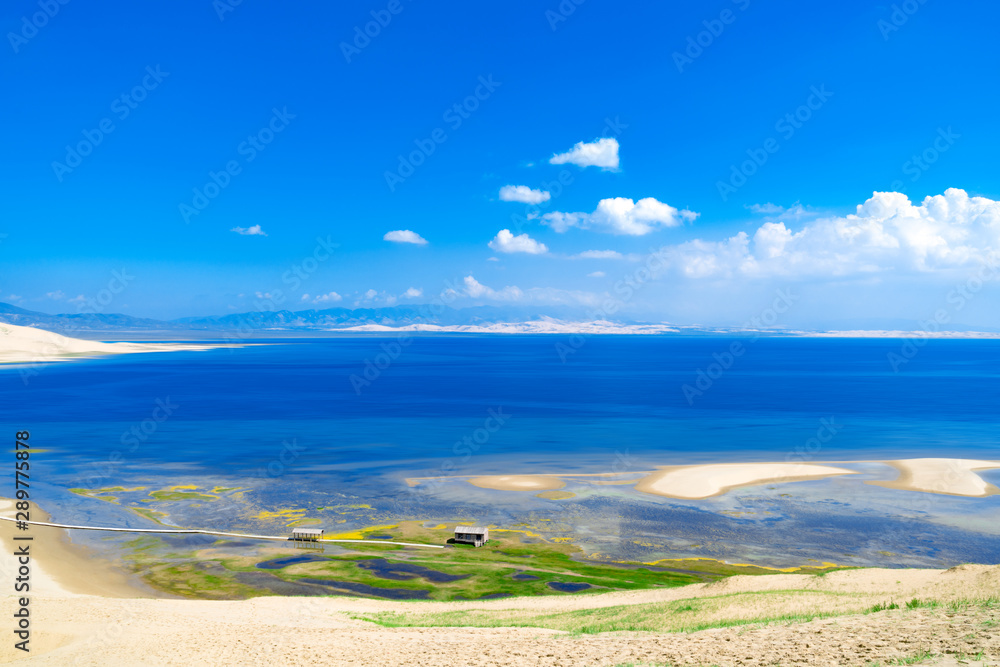 Qinghai Lake Shadao Chalet in Qinghai, China Qinghai Lake Shadao Chalet in Qinghai, China