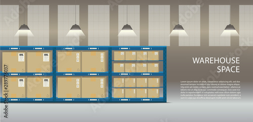 Warehouse space banner