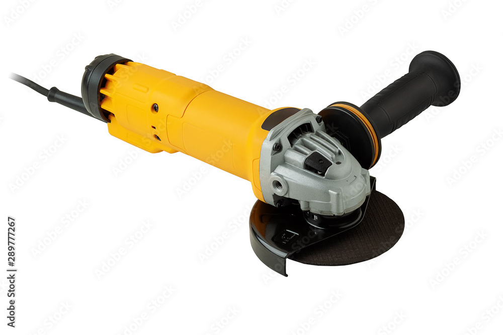 angle grinder isolated on white background angle grinder isolated on white background