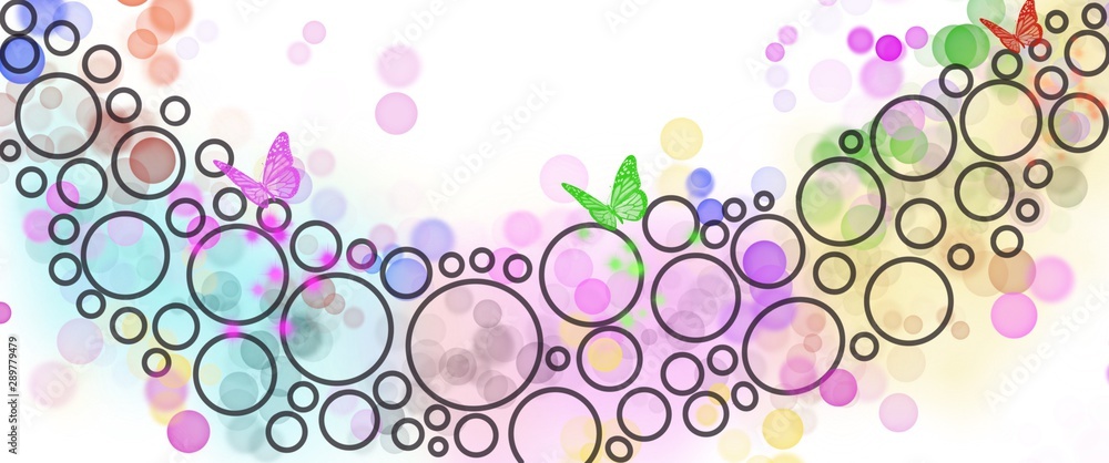 abstract background with circles abstract background with circles