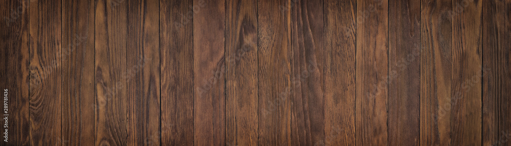 Naklejka premium Natural wood texture, brown surface of a wooden table