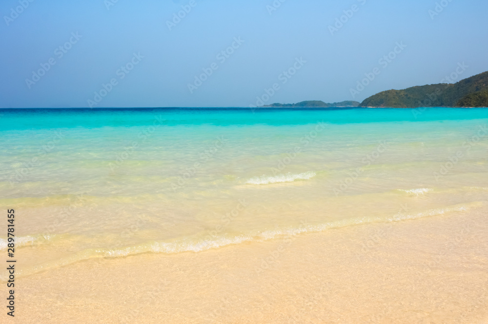 tropical beach and sea