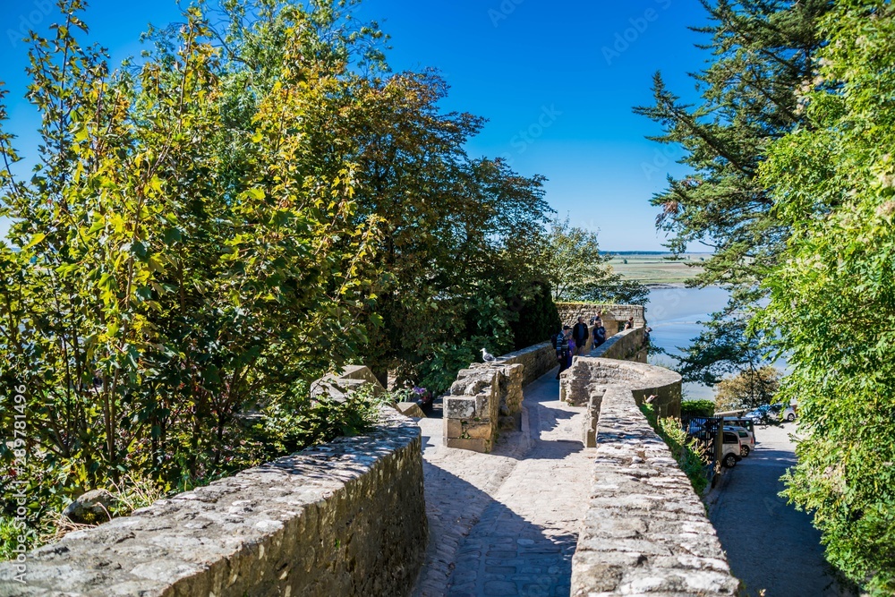 Mont Saint-Michel, Manche, Normandie, France.