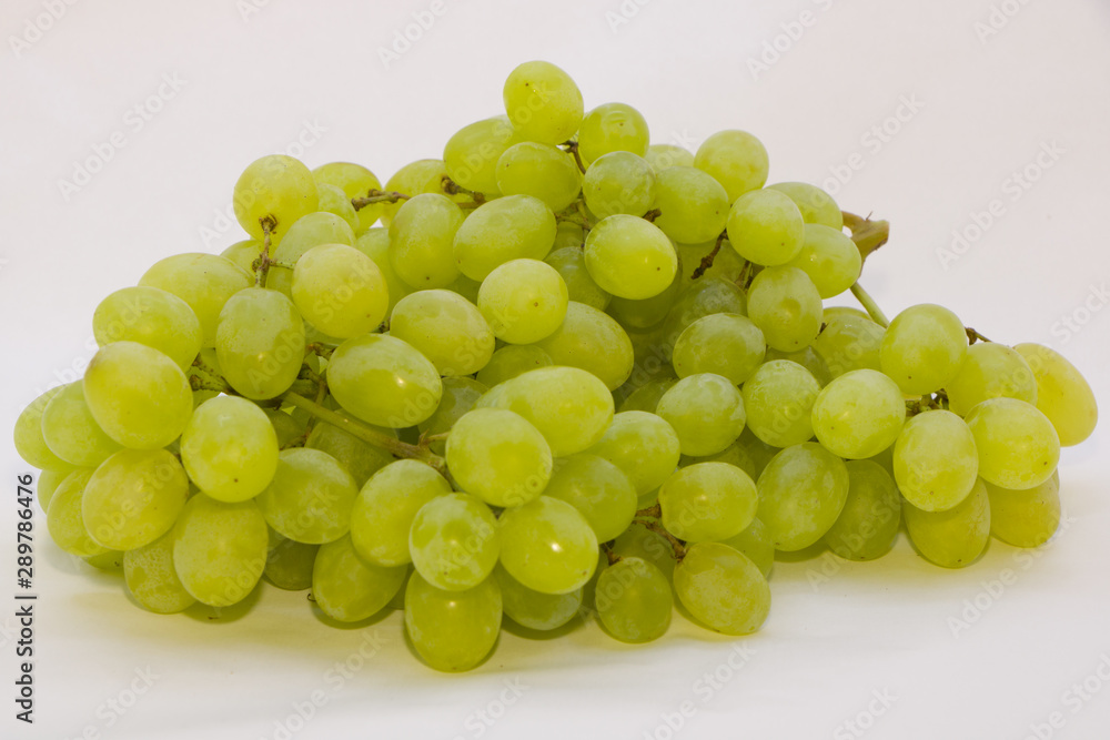 grape branch on a white background
