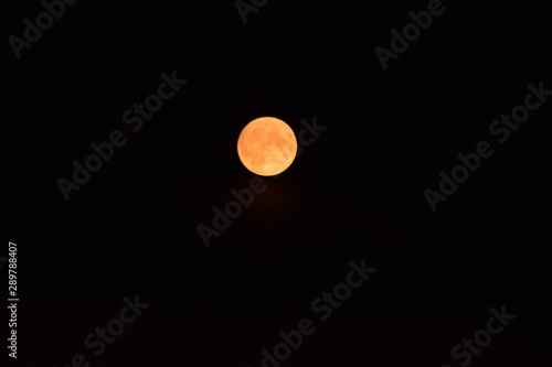 Vollmond über der Eifel photo