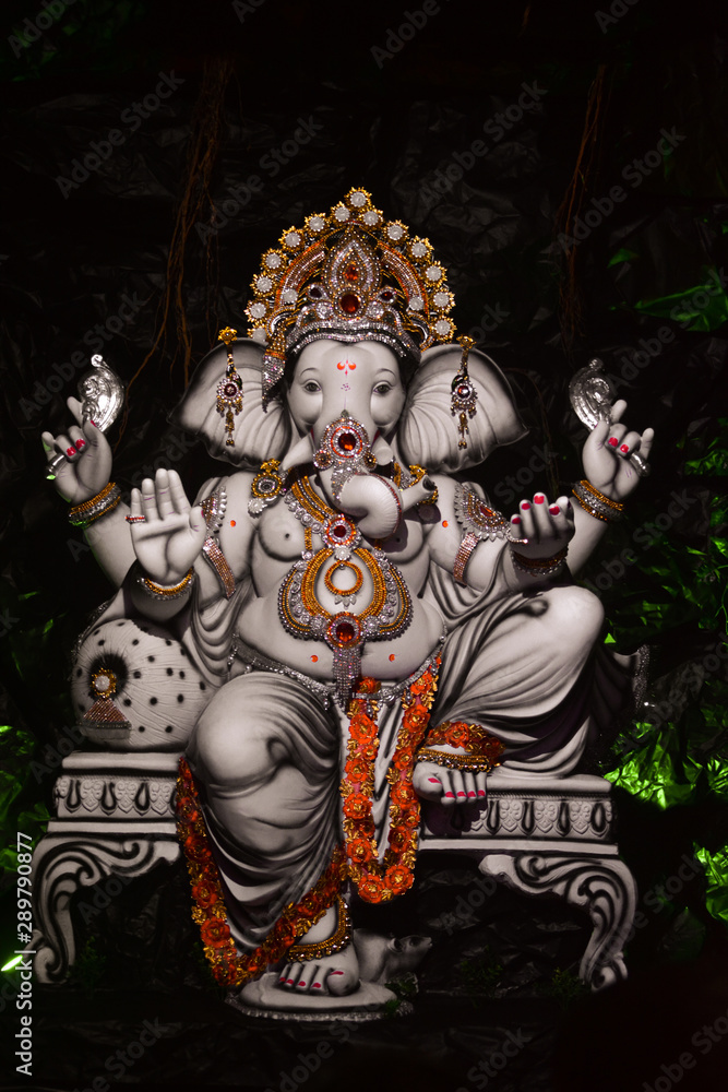 A Beautiful Idol Of ganesha