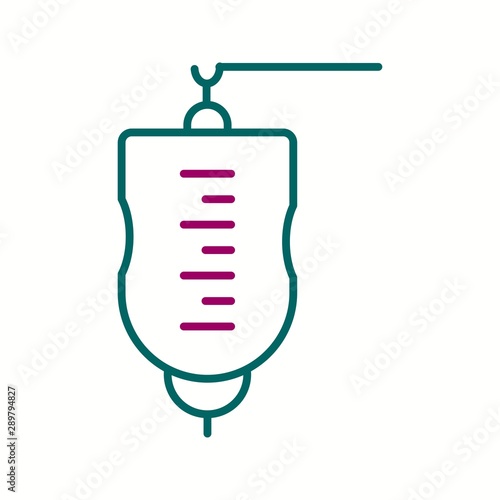 Beautiful drip vector line icon