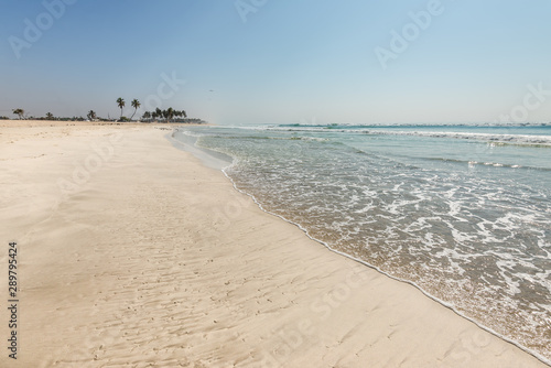 Al Haffa beach in Salalah  Oman  Indian Ocean