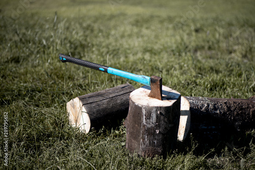 axe for chopping wood