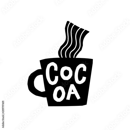 Cocoa Coffee shirt quote lettering