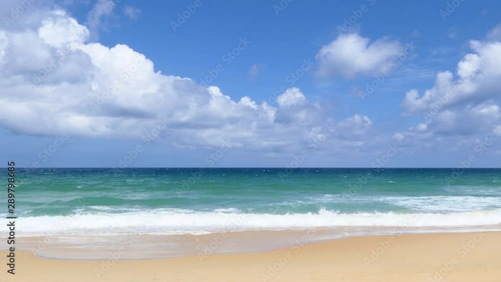 Waves of the sea, beautiful beaches, crystal clear water and the sky are at Karon beach. Phuket, Thailand country. Waves of the sea, beautiful beaches, crystal clear water and the sky are at Karon beach. Phuket, Thailand country.
