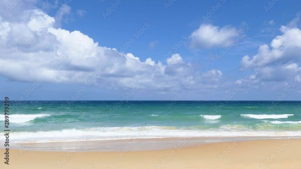 Waves of the sea, beautiful beaches, crystal clear water and the sky are at Karon beach. Phuket, Thailand country. Waves of the sea, beautiful beaches, crystal clear water and the sky are at Karon beach. Phuket, Thailand country.