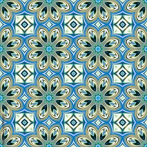 seamless Wallpaper with geometric pattern