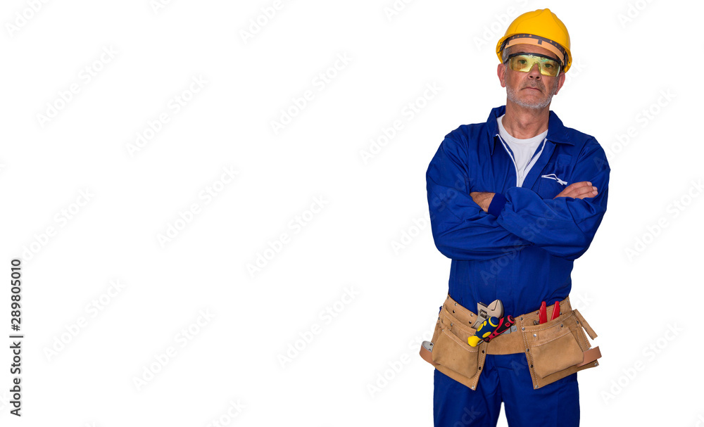 builder with tool belt, renovations, repairs and DIY builder with tool belt, renovations, repairs and DIY