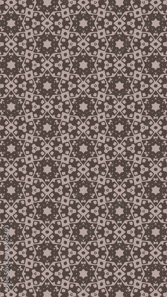 Ornate geometric pattern and two-tone abstract background Ornate geometric pattern and two-tone abstract background