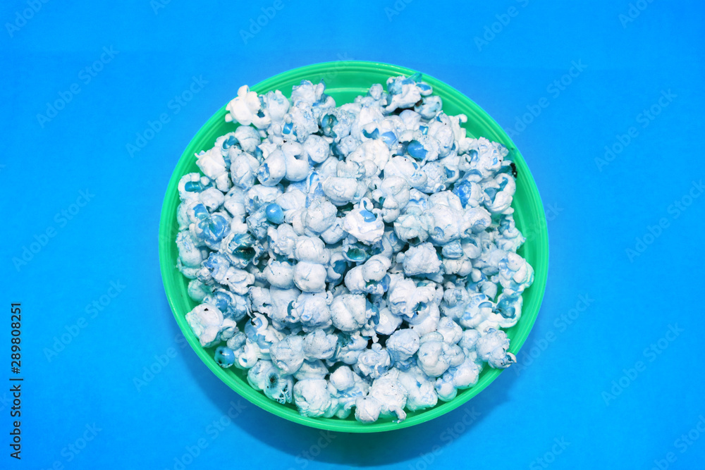 popcorn in bowl popcorn in bowl