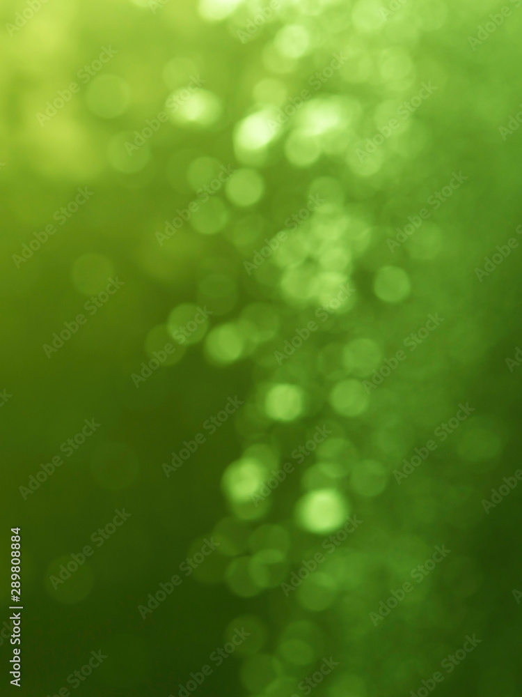 Abstract Green bokeh defocus glitter blur Background. Abstract Green bokeh defocus glitter blur Background.