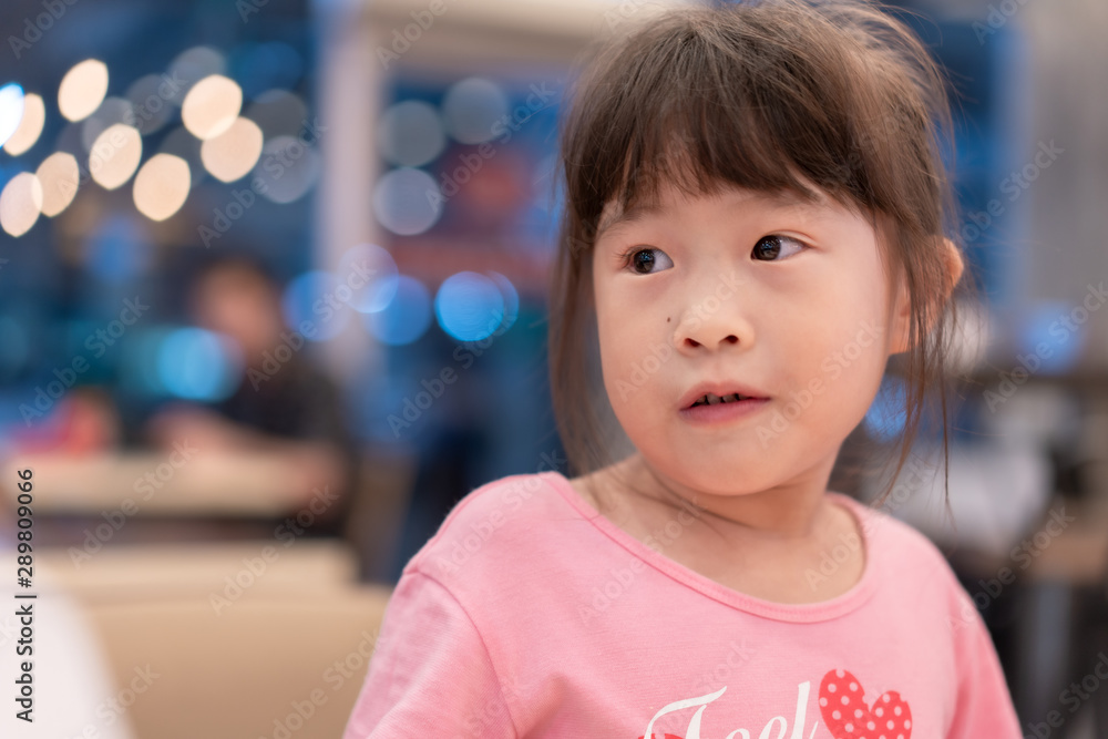Portrait of little asian girl Portrait of little asian girl