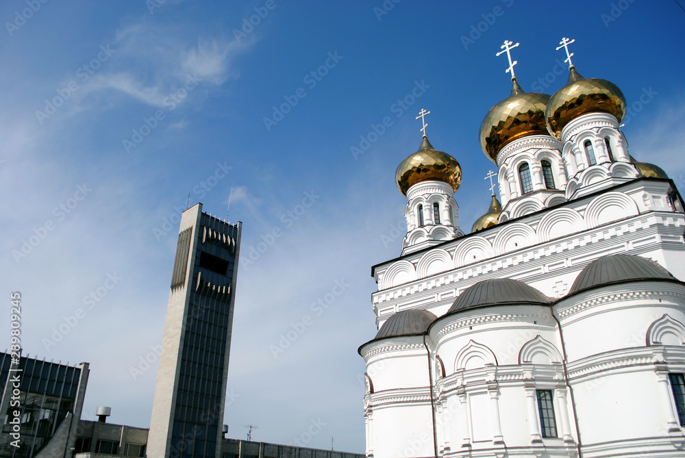 Russian orthodox church in Tver centre