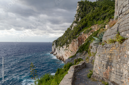 Obraz na płótnie Grotta di Byron - Portovenere, Italia w salonie