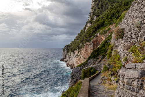 Obraz na płótnie Grotta di Byron - Portovenere, Italia w salonie
