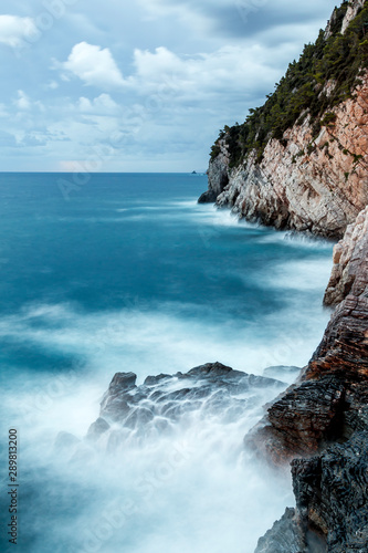 Obraz na płótnie Grotta di Byron - Portovenere, Italia w salonie