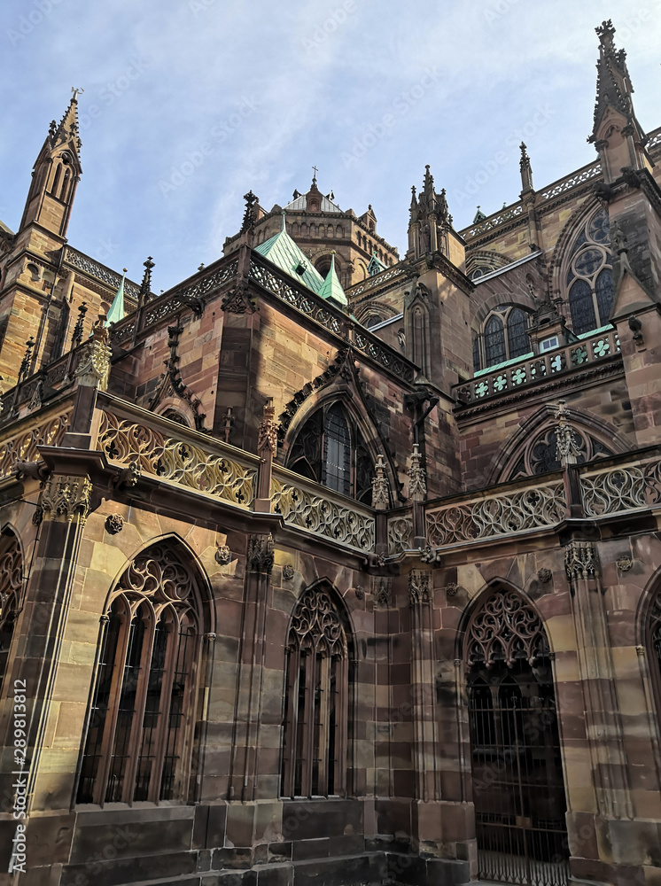 Fototapeta premium Cathédrale de Strasbourg en Alsace