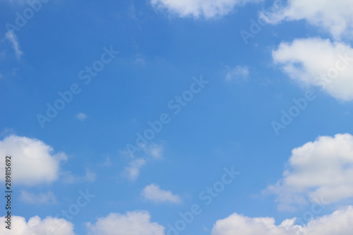 Sky with clouds texture background