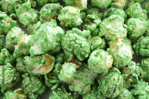 Japanese Macha green tea sugar coating Popcorn
