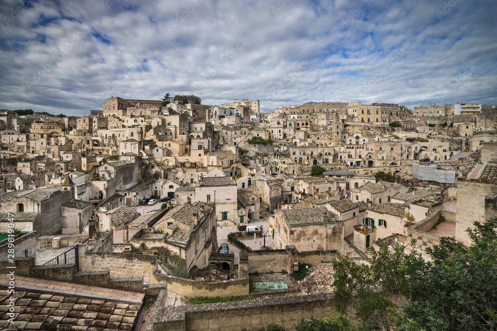 Matera, the cave city in Basilicata, Italy
