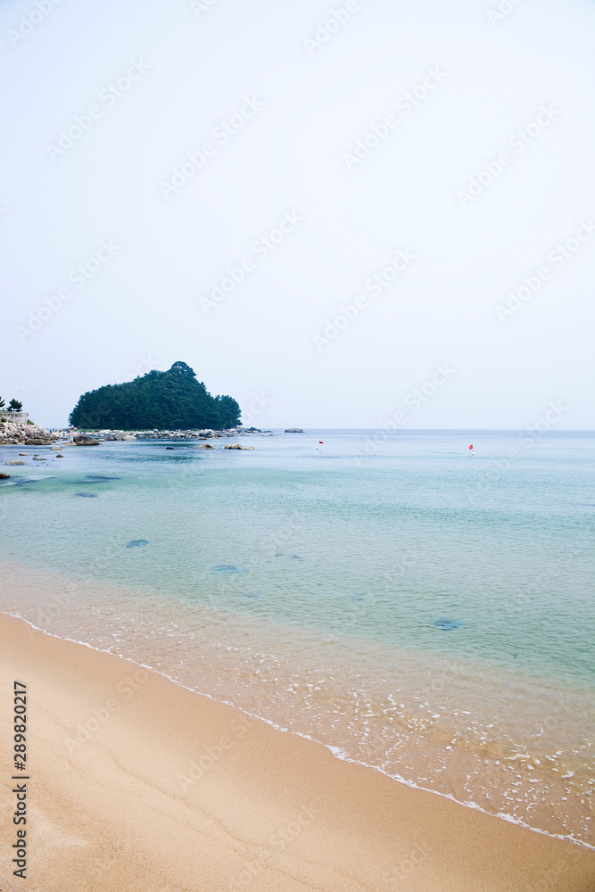 Machajin beach in Goseong-gun, South Korea.