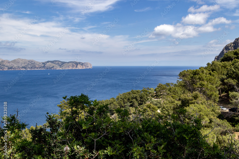 Blick vom Aussichtspunkt Mirador de La Victoria, Mallorca