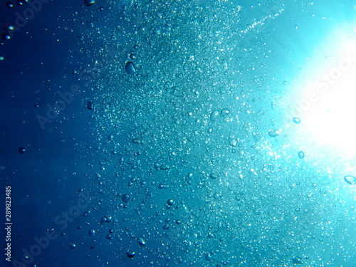 水中の気泡