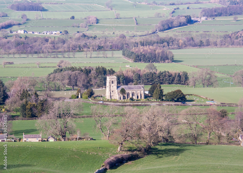 East Witton Church in the Dales of Yorkshire