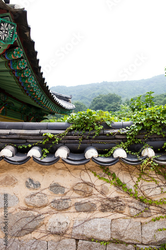 Geonbongsa Temple in Goseong-gun, South Korea. photo