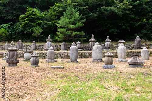 Geonbongsa Temple in Goseong-gun, South Korea. photo