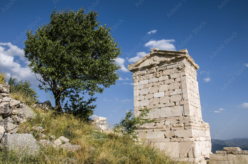 Ancient city of sagalassos Burdur Turkey ( fountain of antonins ) 