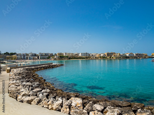 Old town  Otranto  Lecce province  Salento peninsula  Apulia  Italy