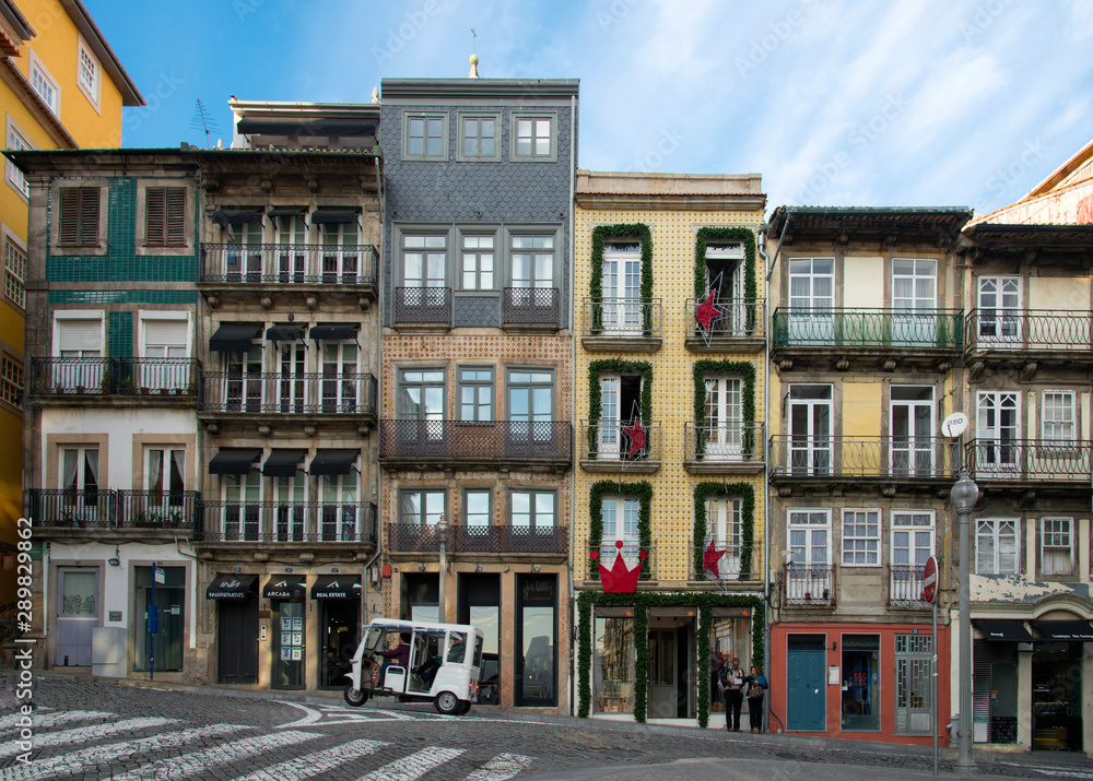 Vieilles maisons à Porto, Portugal
