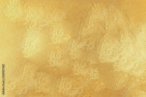 Gold background or texture and Gradients shadow.