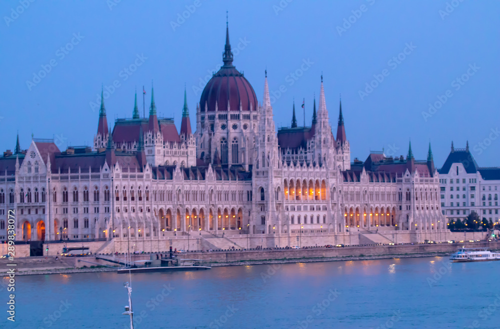 Obraz premium Sehenswürdigkeiten in Budapest/Ungarn 