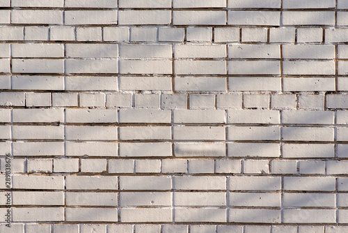 old grey brick wall background