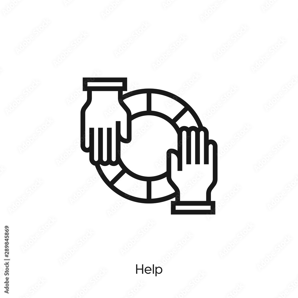 help icon vector help icon vector