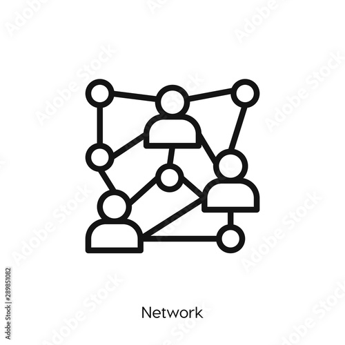 network icon vector symbol