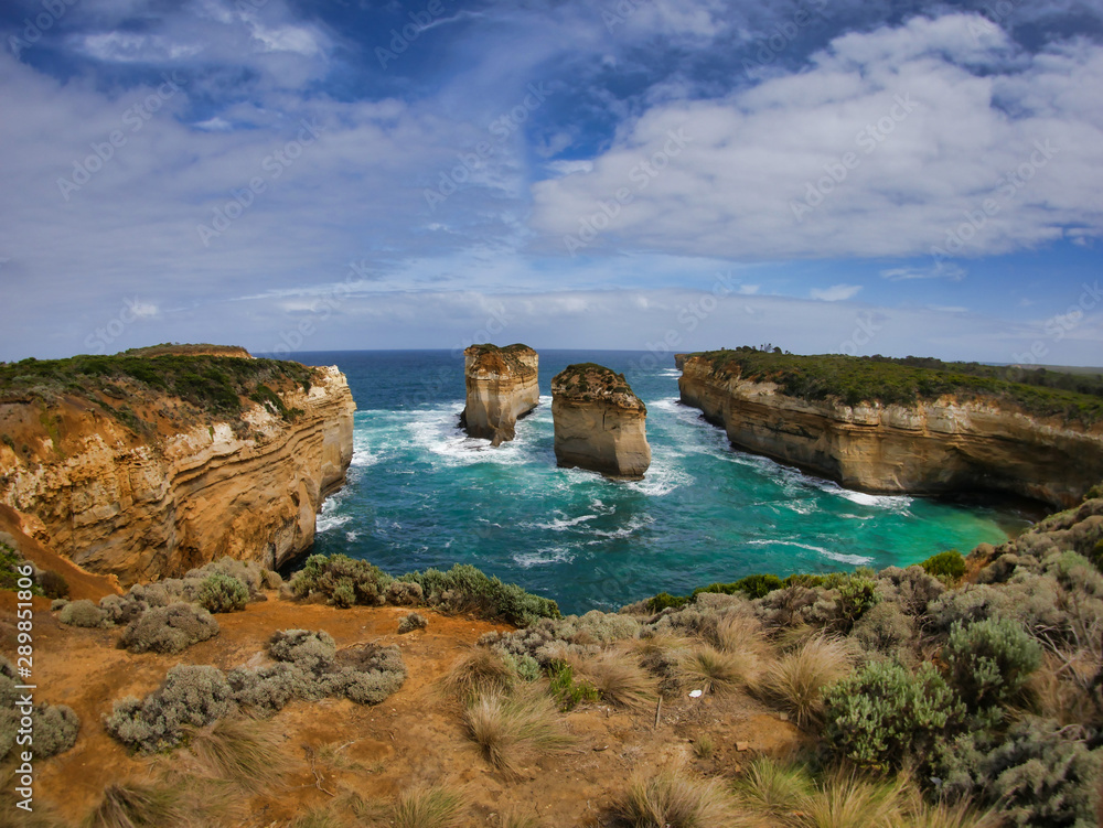 Rocks at the Great Ocean Road, Australia Rocks at the Great Ocean Road, Australia